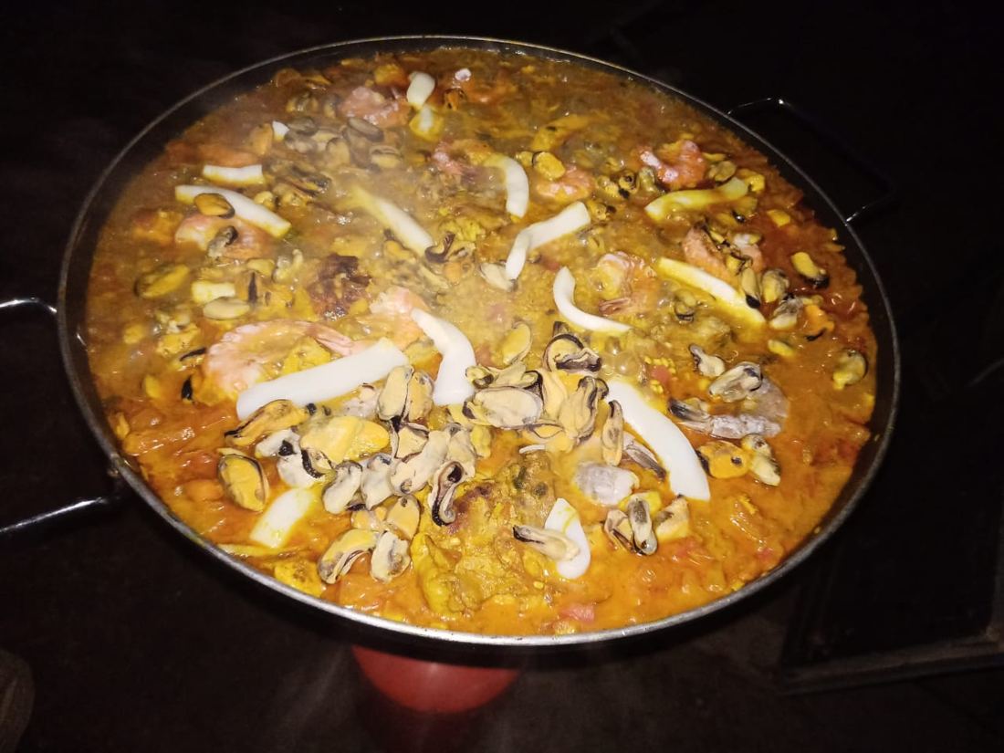 Lastnights paella