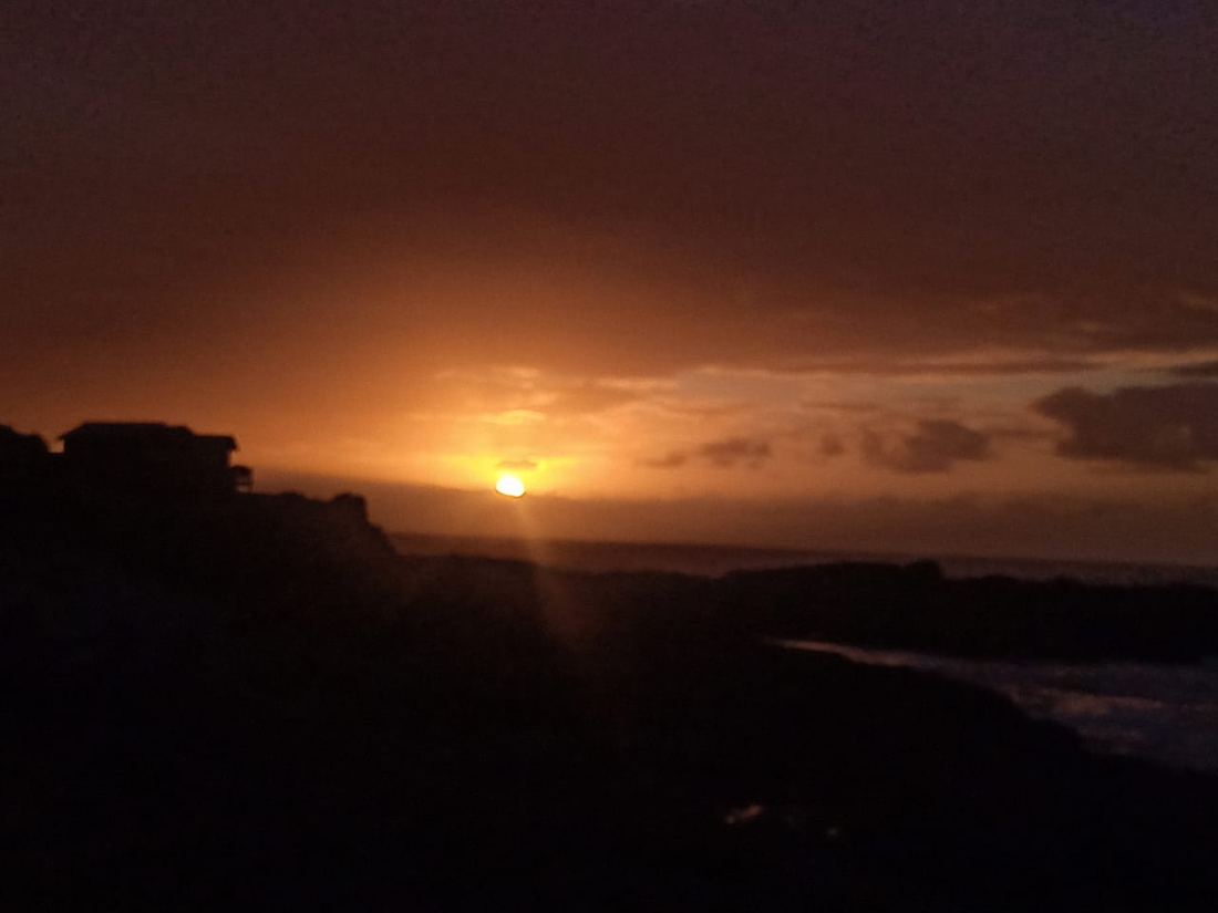 This morning sunrise, always better on the east side
